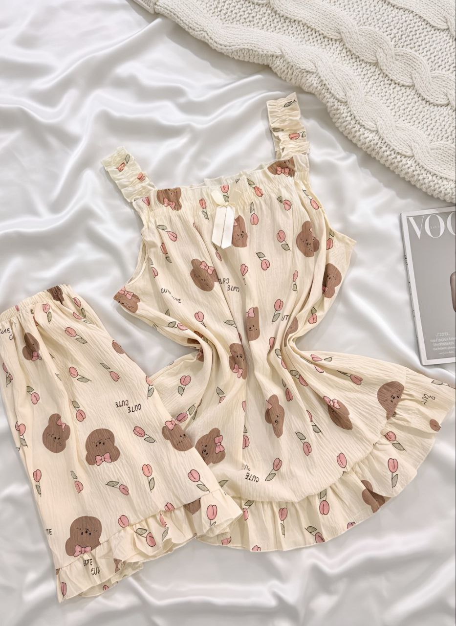 ست تاپ شلوارک عروسکی