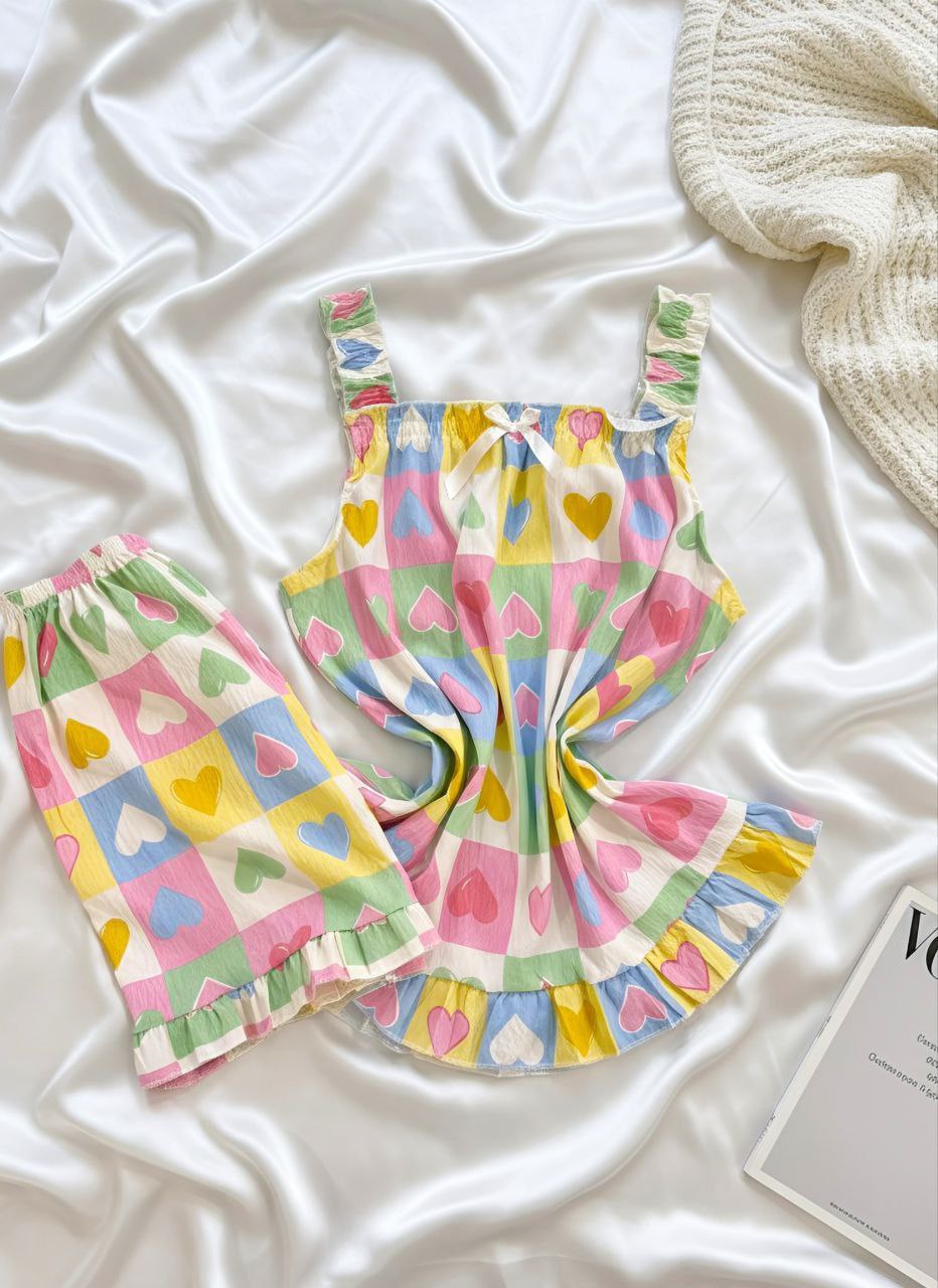 ست تاپ شلوارک عروسکی