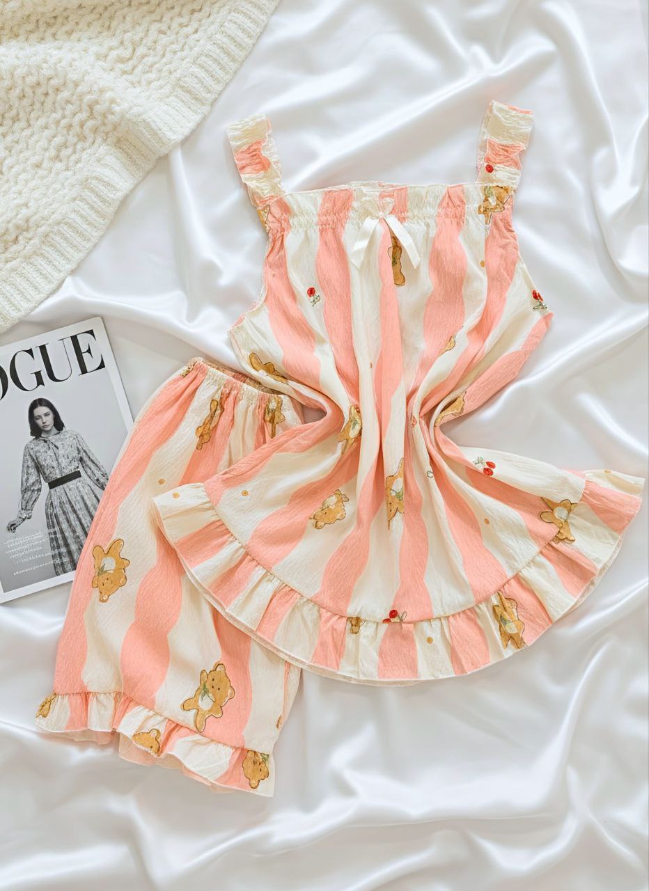 ست تاپ شلوارک عروسکی