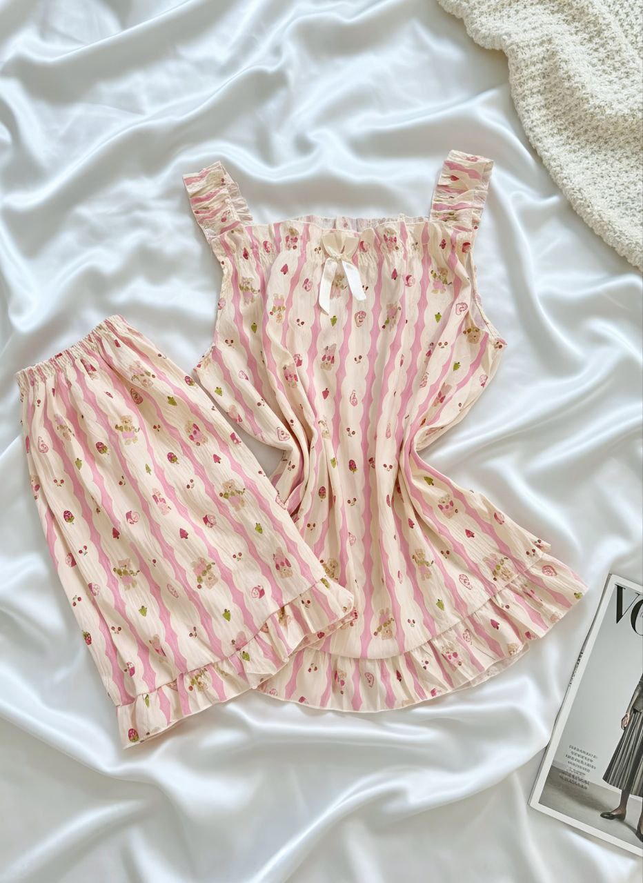 ست تاپ شلوارک عروسکی