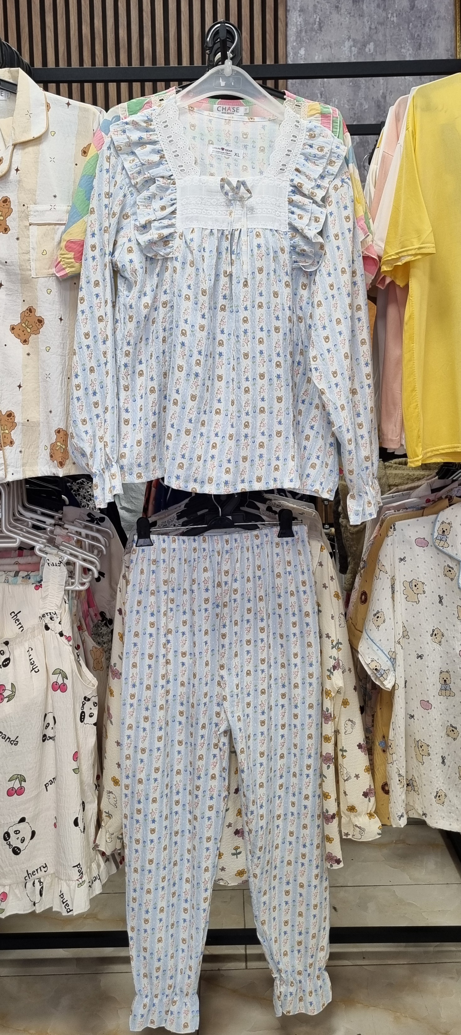 ست بلوز شلوار کاپدار زنانه