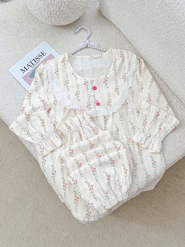 ست بلوز شلوار کاپدار زنانه